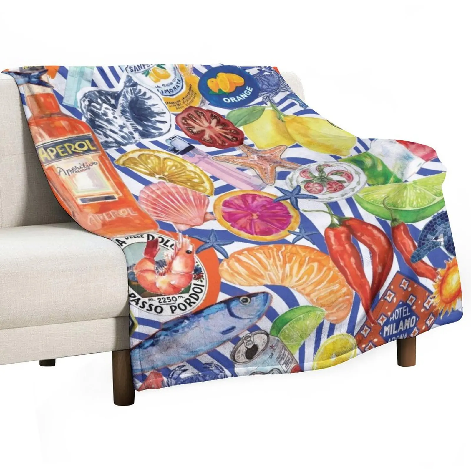 italian summer Throw Blanket Portable Lightweight Blanket for Travel Camping
italian summer Throw Blanket Portable Lightweight Blanket for Travel Camping