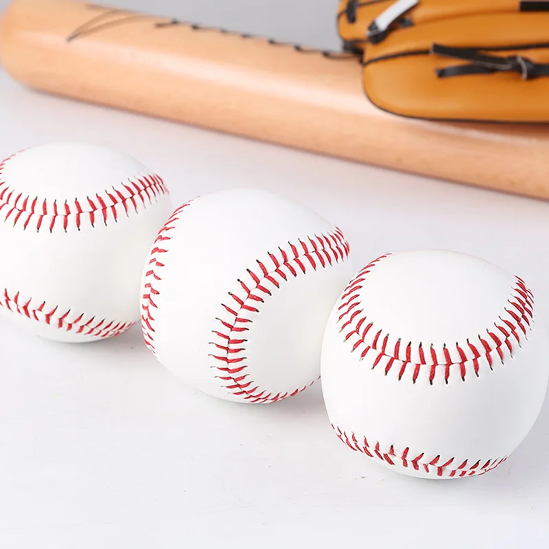 Best Soft Baseball/Hardball 9 Inch Balls Red Stitching Smooth Cover Game Practice Batting Throwing Catching Indoor Outdoor Play
Best Soft Baseball/Hardball 9 Inch Balls Red Stitching Smooth Cover Game Practice Batting Throwing Catching Indoor Outdoor Play