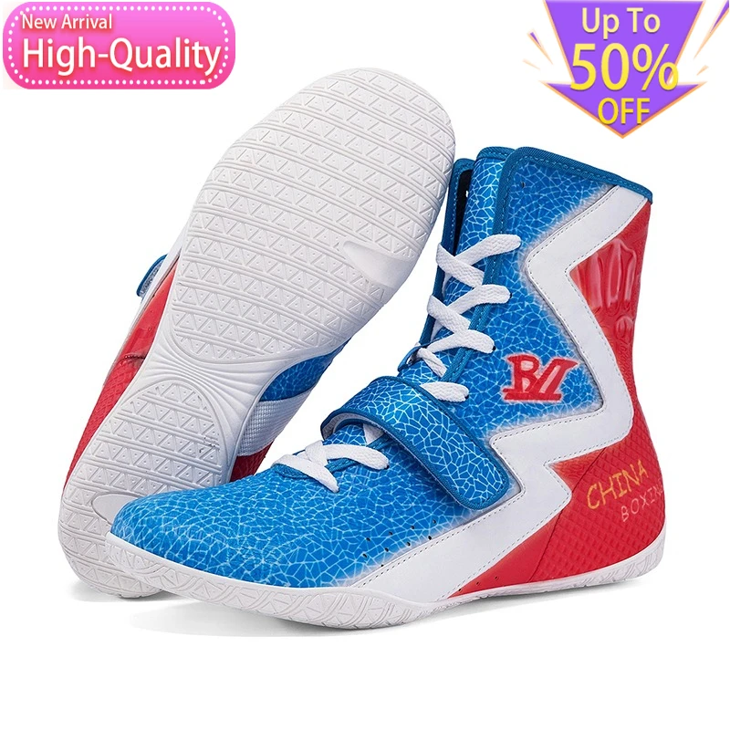Summer New Trendy Mens Boxing Shoes Wear-resistant Shock-absorbing Support Sports Shoes Breathable Training Wrestling Shoes
Summer New Trendy Mens Boxing Shoes Wear-resistant Shock-absorbing Support Sports Shoes Breathable Training Wrestling Shoes
