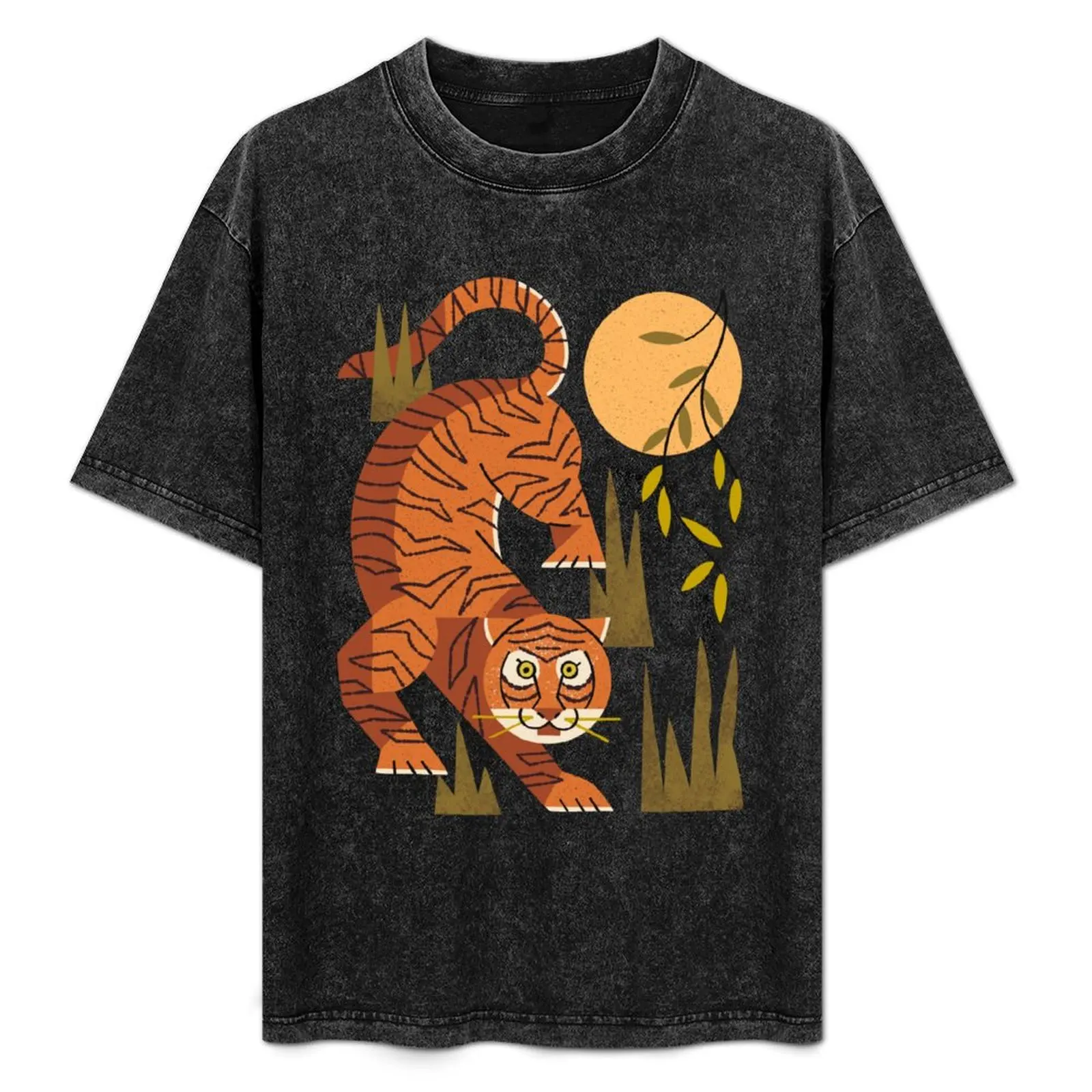 Tiger Moon T-Shirt Work Wear Lightweight Tee
Tiger Moon T-Shirt Work Wear Lightweight Tee