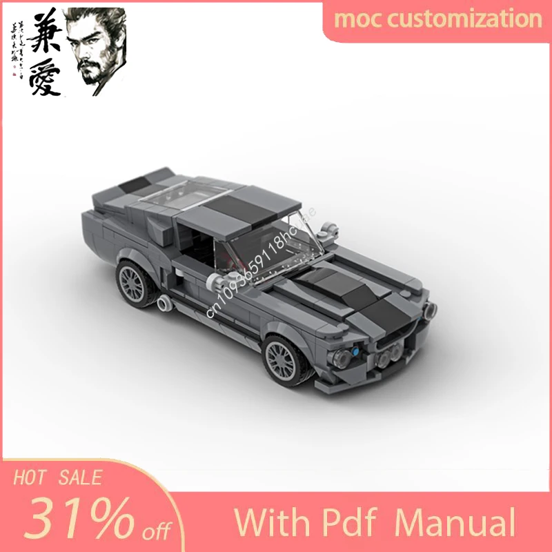 382PCS Moc Fords Mustang GT500 Speed Champion Supercar technology creative Child Toy Birthday Building Blocks holiday Gifts
382PCS Moc Fords Mustang GT500 Speed Champion Supercar technology creative Child Toy Birthday Building Blocks holiday Gifts
