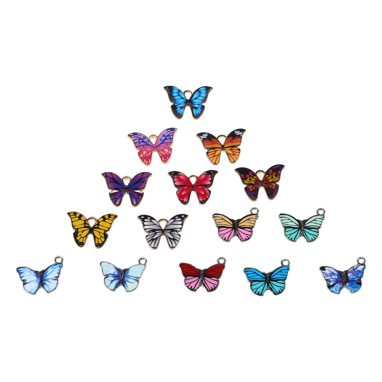 15pcs Butterfly Pendant Charms Reliable Metal Material DIY Jewelry Accessories Decorations Perfect for Necklaces Keychains
15pcs Butterfly Pendant Charms Reliable Metal Material DIY Jewelry Accessories Decorations Perfect for Necklaces Keychains