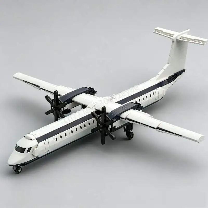 NEW 1393 PCS Turboprop Aircraft Model Building Blocks DIY Assembly Bricks Creative Aviation Toy Puzzle Collectible Gift Display
NEW 1393 PCS Turboprop Aircraft Model Building Blocks DIY Assembly Bricks Creative Aviation Toy Puzzle Collectible Gift Display