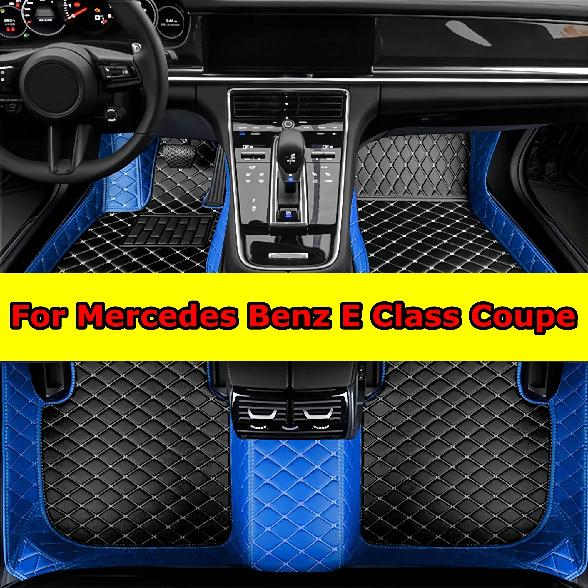 Custom Car Floor Mats for Mercedes Benz E Class Coupe 2016- Now Coverage Carpet Cover Leather Waterproof Floor Liners
Custom Car Floor Mats for Mercedes Benz E Class Coupe 2016- Now Coverage Carpet Cover Leather Waterproof Floor Liners