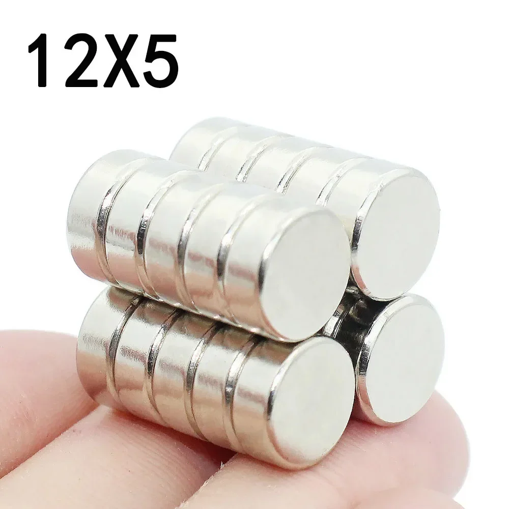 2/3/5/8/10 Pcs 12x5 Neodymium Magnet 12mm x 5mm N35 NdFeB Round Super Powerful Strong Permanent Magnetic imanes Disc
2/3/5/8/10 Pcs 12x5 Neodymium Magnet 12mm x 5mm N35 NdFeB Round Super Powerful Strong Permanent Magnetic imanes Disc