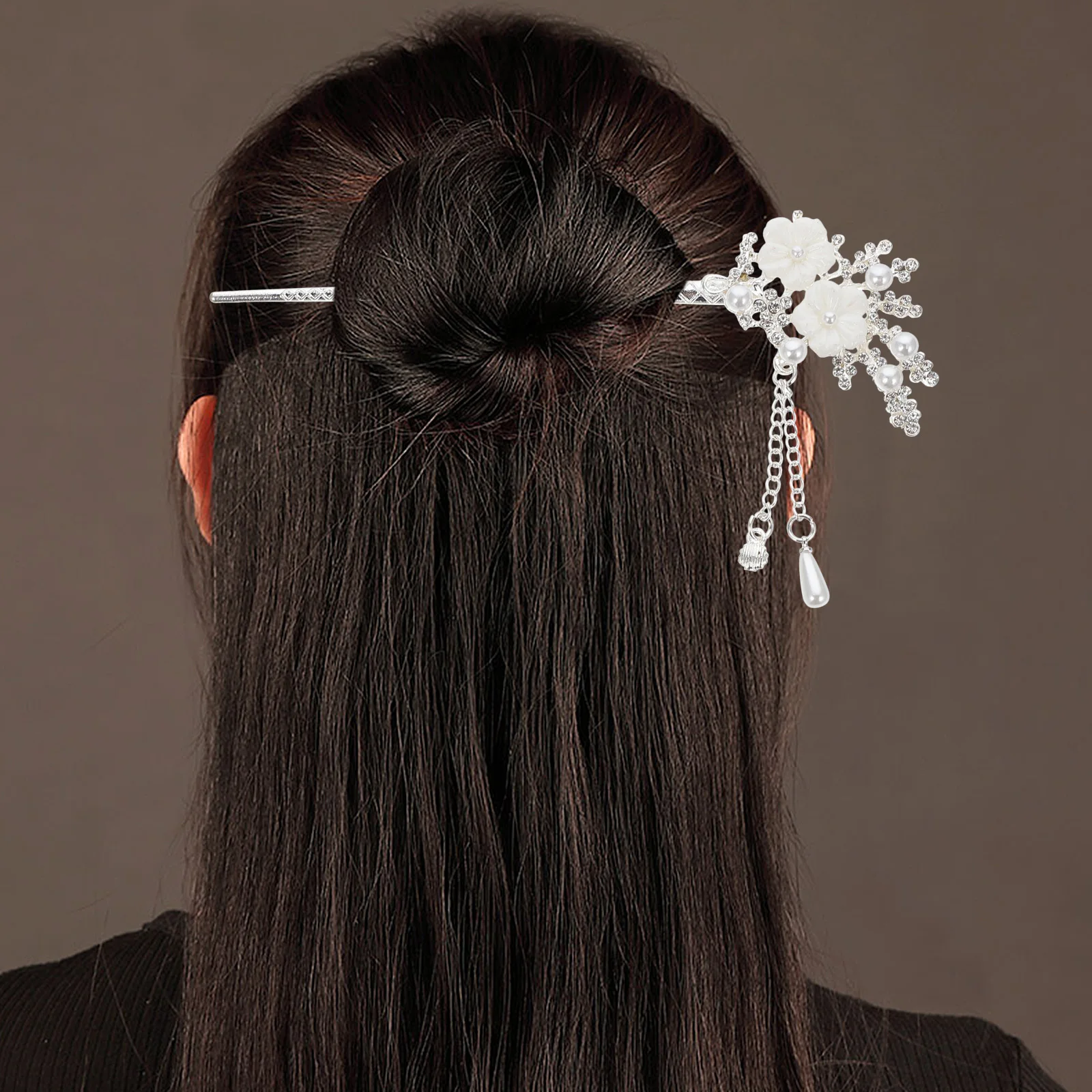 Vintage Hairpin Headdress Sticks Chopsticks for Women Tassel Chinese Style Flower Tassels
Vintage Hairpin Headdress Sticks Chopsticks for Women Tassel Chinese Style Flower Tassels