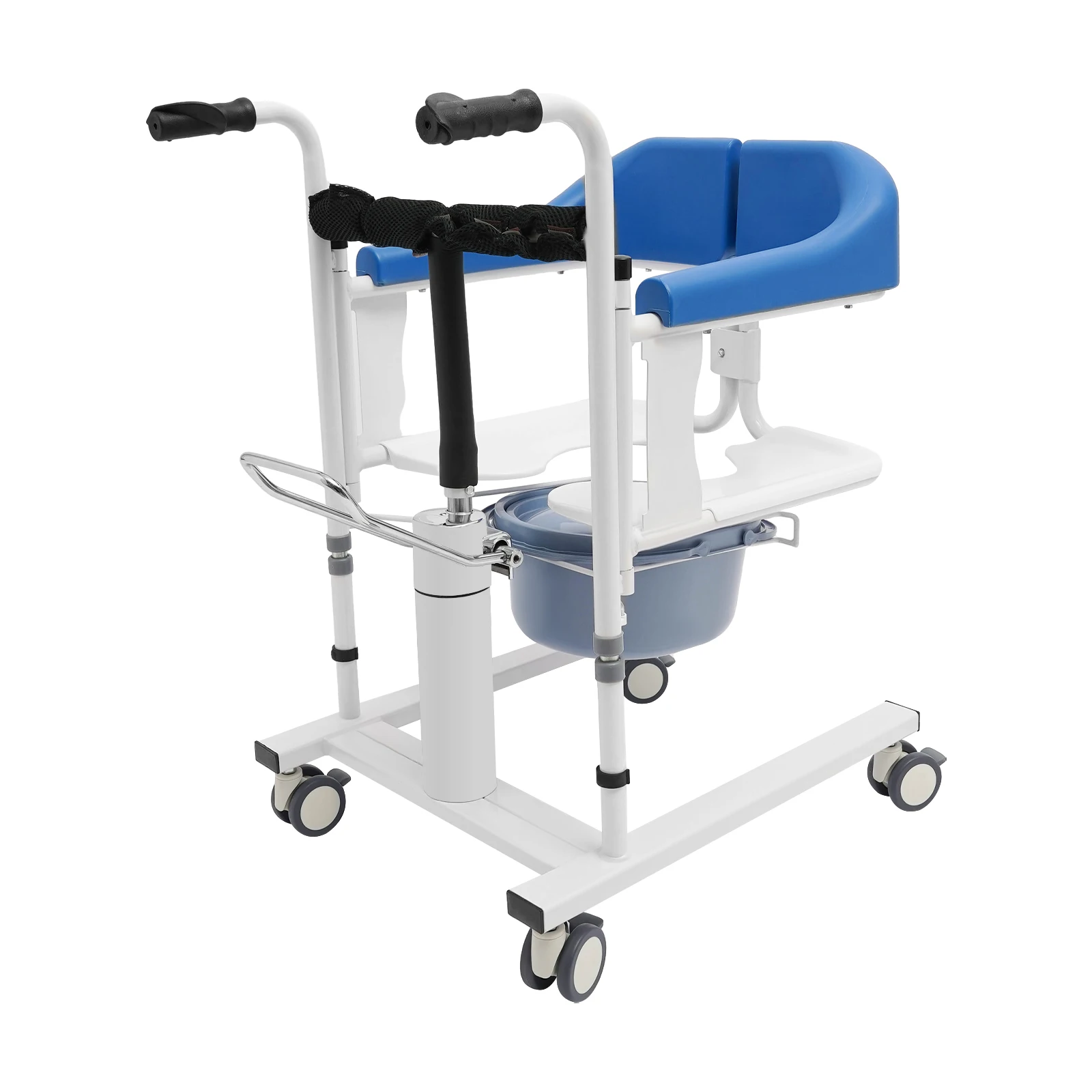 198.4 lbs Capacity Transfer Lift with Safety Lock, Removable Cushion, Silent Universal Wheels
198.4 lbs Capacity Transfer Lift with Safety Lock, Removable Cushion, Silent Universal Wheels