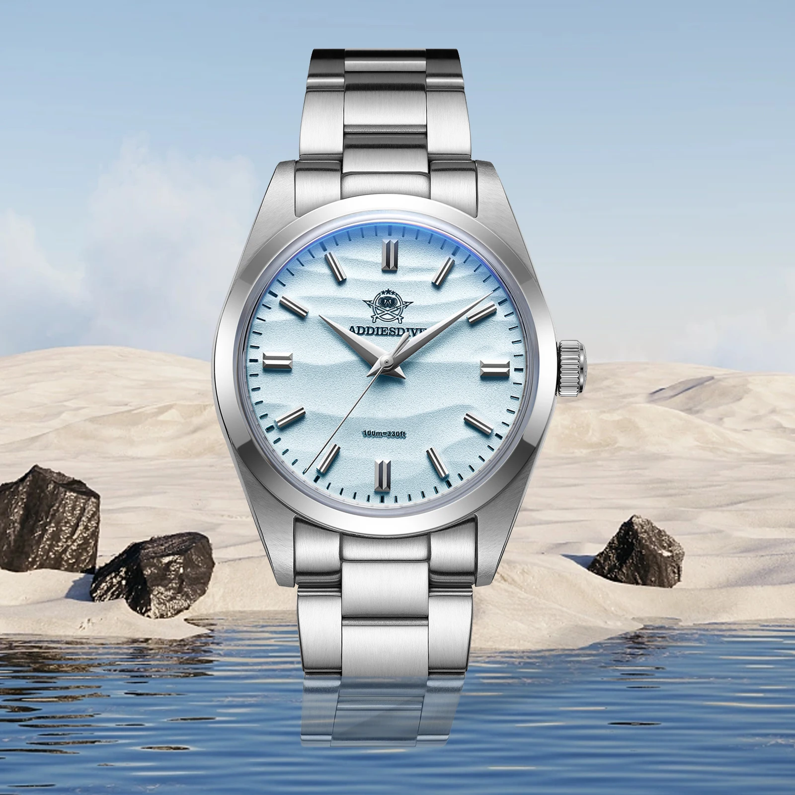 ADDIESDIVE 36MM Japan VH31 Bubble Mirror Glass Women's Quartz Watches 10Bar Waterproof 316L Stainless Steel Elegant Wristwatches
ADDIESDIVE 36MM Japan VH31 Bubble Mirror Glass Women's Quartz Watches 10Bar Waterproof 316L Stainless Steel Elegant Wristwatches