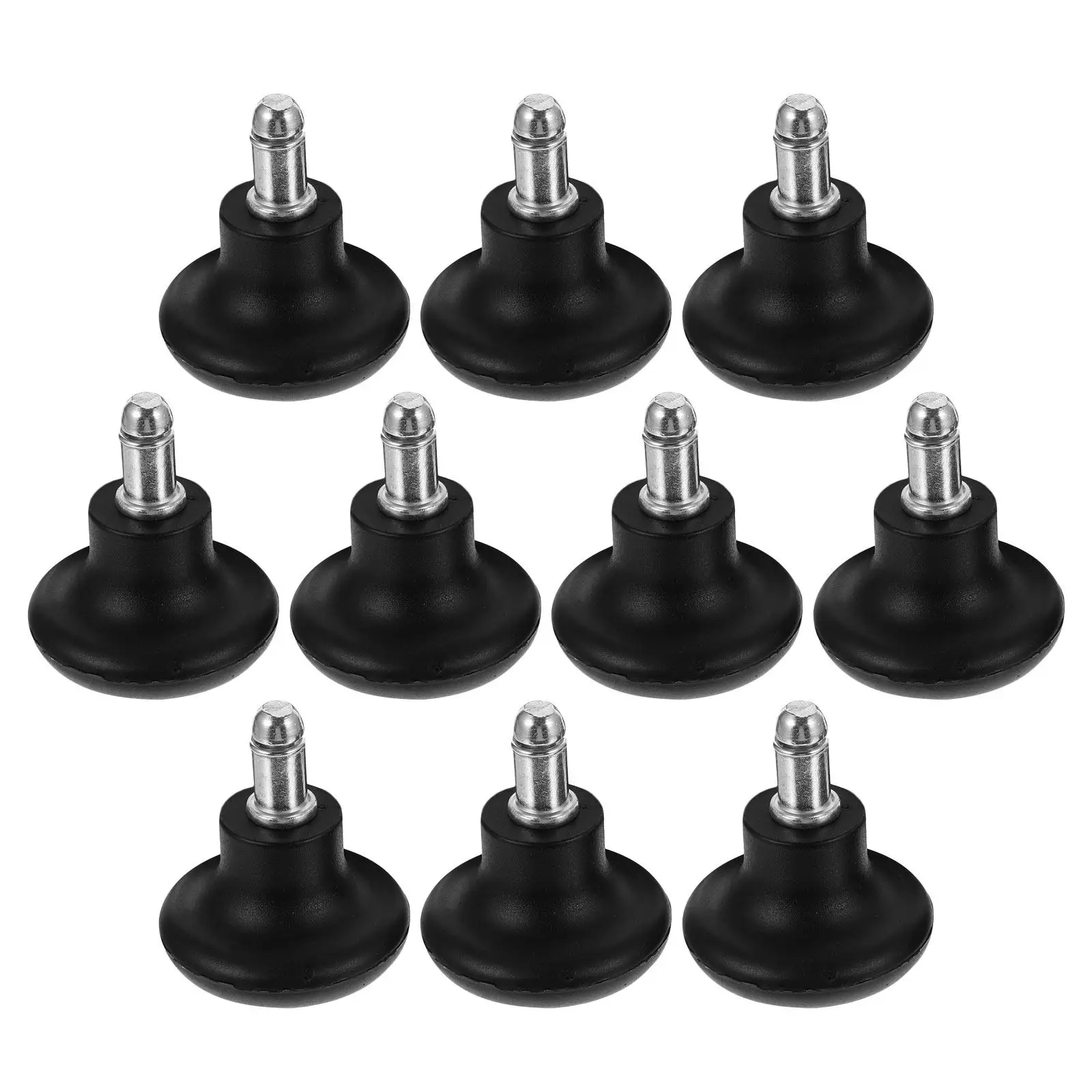 10Pcs Silent Black PU Office Chair Caster Wheels Set Fixed Stable Casters Floor Protection Bell Glide Replacement for Home
10Pcs Silent Black PU Office Chair Caster Wheels Set Fixed Stable Casters Floor Protection Bell Glide Replacement for Home