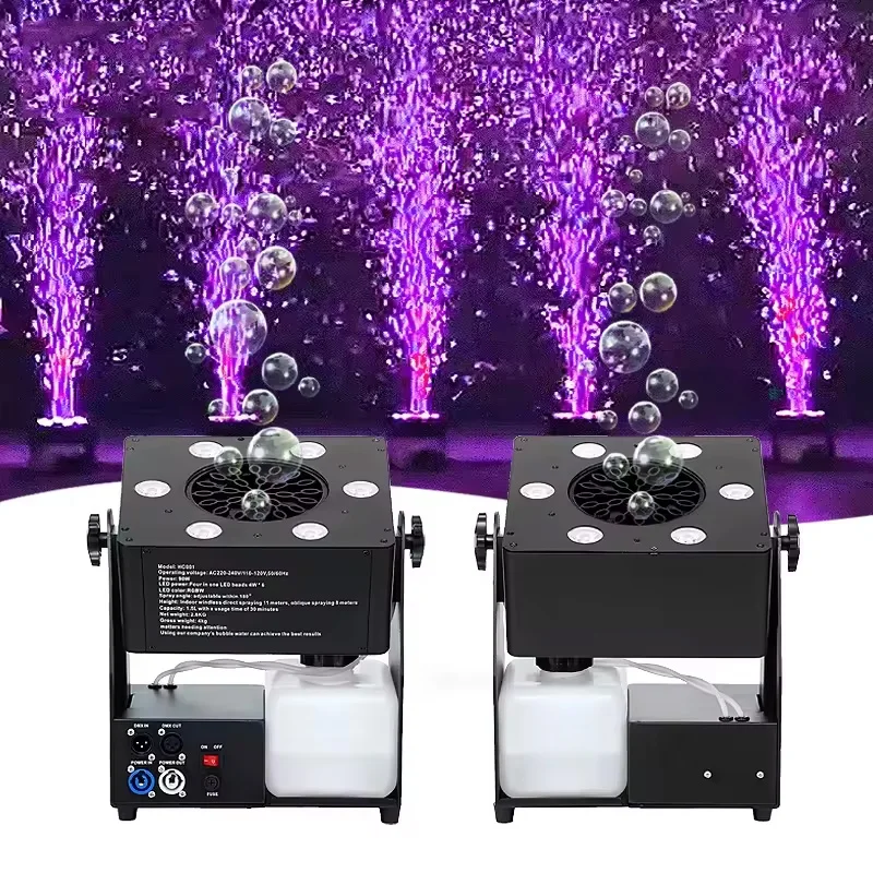 Led Bubbles Machine 4IN1 RGBW DMX512 Remote Controller Bubble Sprayer for DJ Disco Wedding Bar Club Colorful Dual Wheel Effect
Led Bubbles Machine 4IN1 RGBW DMX512 Remote Controller Bubble Sprayer for DJ Disco Wedding Bar Club Colorful Dual Wheel Effect