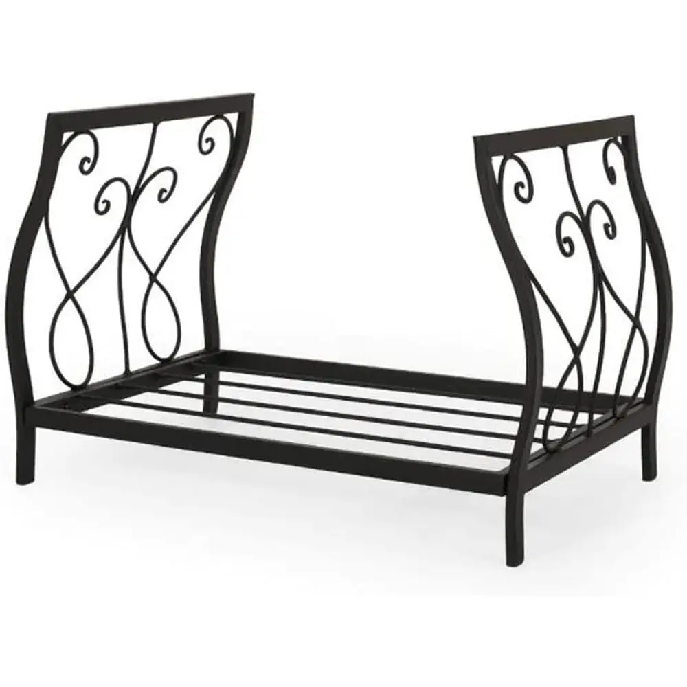 Retro Style Heavy-Duty Indoor/Outdoor Metal Log Rack for Firewood Storage
Retro Style Heavy-Duty Indoor/Outdoor Metal Log Rack for Firewood Storage