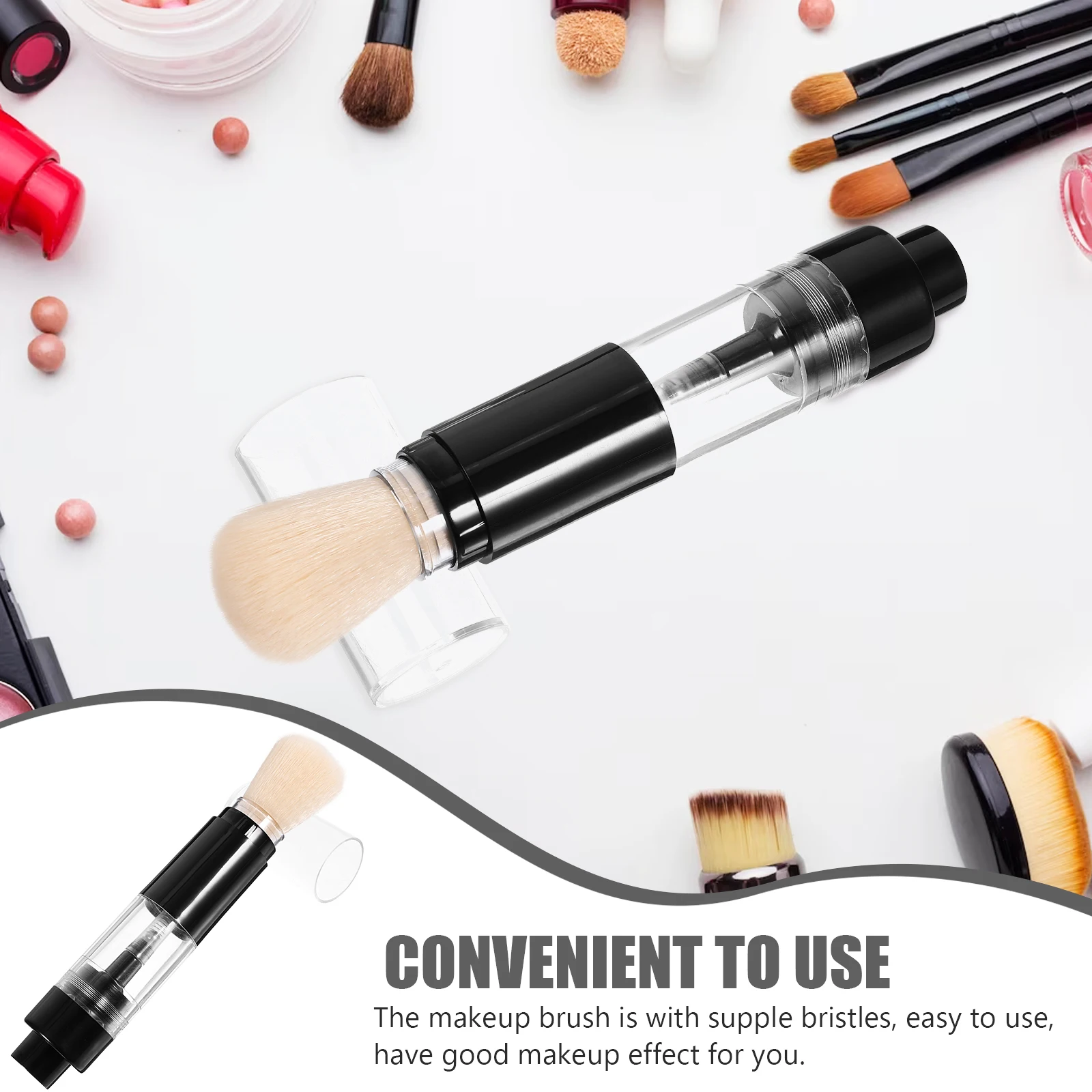 Portable Powder Loose Pressed Highlighter Blush Small Makeup Travel PF10 Cheeks Powder Make Up Brushes Brush Tools
Portable Powder Loose Pressed Highlighter Blush Small Makeup Travel PF10 Cheeks Powder Make Up Brushes Brush Tools