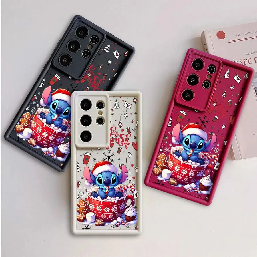 Противоударный чехол для Samsung Galaxy S23 S24 S22 Ultra S20 FE S21 Plus Note 20, силиконовый чехол для телефона Disney Stitch Christmas 
Противоударный чехол для Samsung Galaxy S23 S24 S22 Ultra S20 FE S21 Plus Note 20, силиконовый чехол для телефона Disney Stitch Christmas