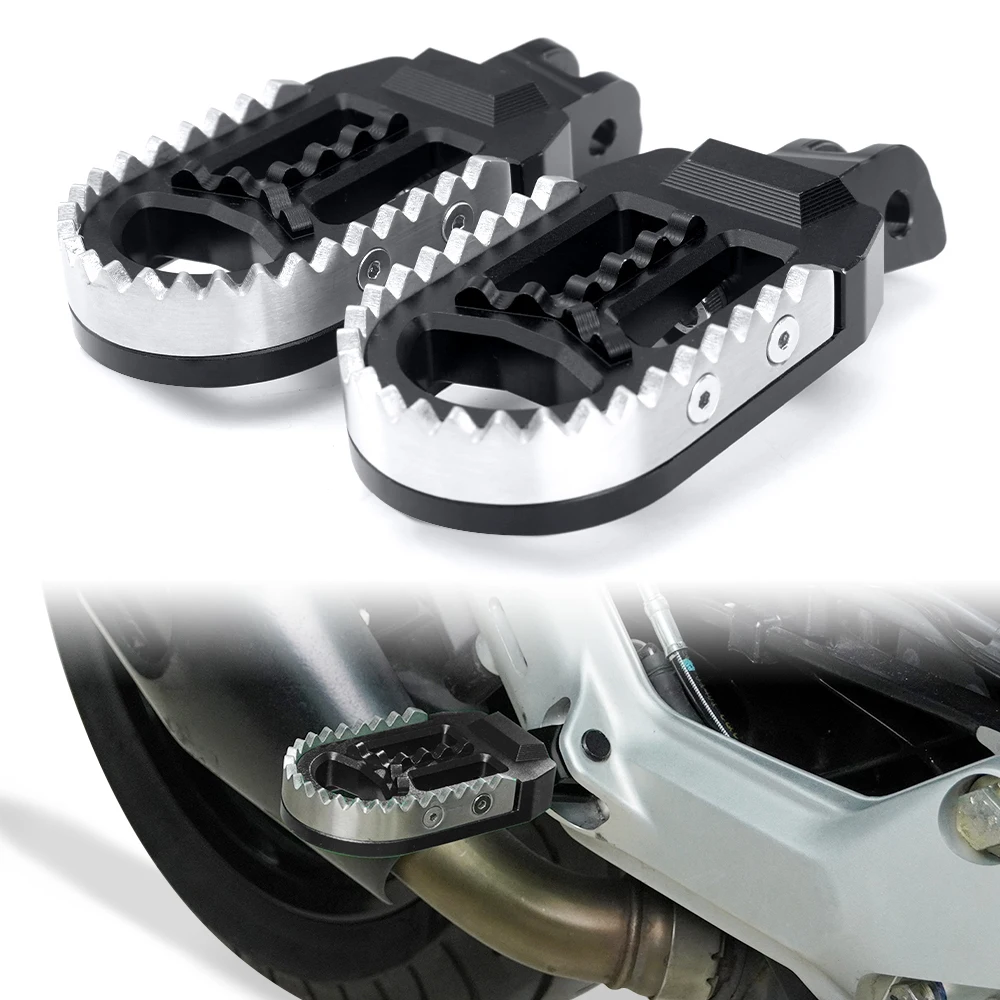 Motorcycle Front Wide Foot Pegs Rotatable Footrest Footpegs Pedals DR-Z125L DR200S DR-Z250 DR650 DR 650 1994-2024 For Suzuki
Motorcycle Front Wide Foot Pegs Rotatable Footrest Footpegs Pedals DR-Z125L DR200S DR-Z250 DR650 DR 650 1994-2024 For Suzuki