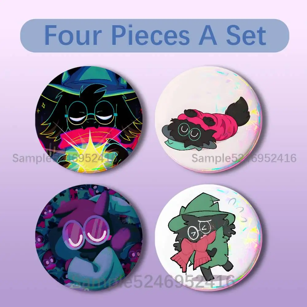 Ralsei D-Deltarune Game 4 Pieces Set Badge Set Fashion Brooches for Women Men Backpack Accessory Bag Badge Jewelry Gift
Ralsei D-Deltarune Game 4 Pieces Set Badge Set Fashion Brooches for Women Men Backpack Accessory Bag Badge Jewelry Gift