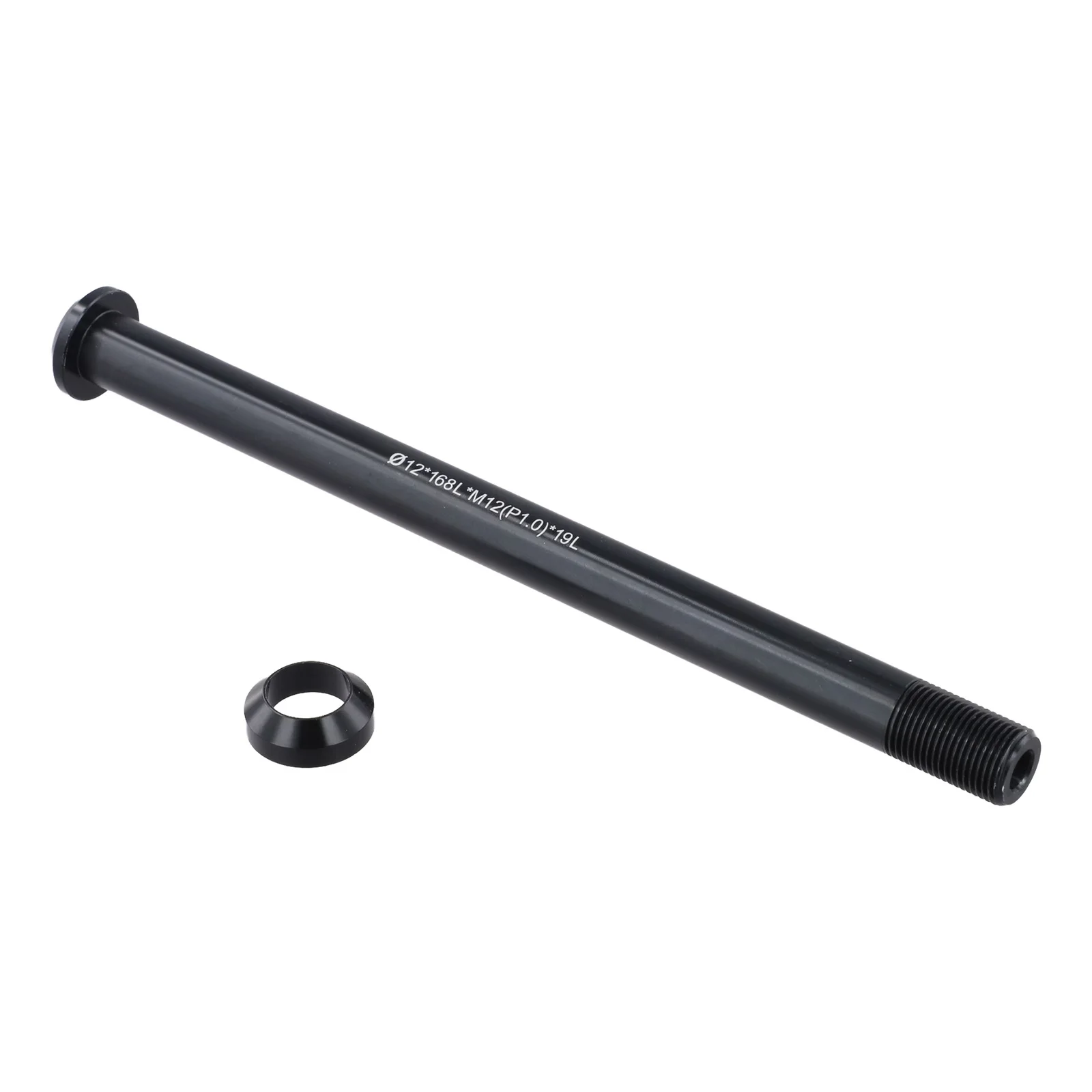 Aluminum Alloy Bike Thru Axle 142x12mm P1.0 Thread Compatible with 142x12mm Frame Bikes Including Flat and Conical Washers
Aluminum Alloy Bike Thru Axle 142x12mm P1.0 Thread Compatible with 142x12mm Frame Bikes Including Flat and Conical Washers