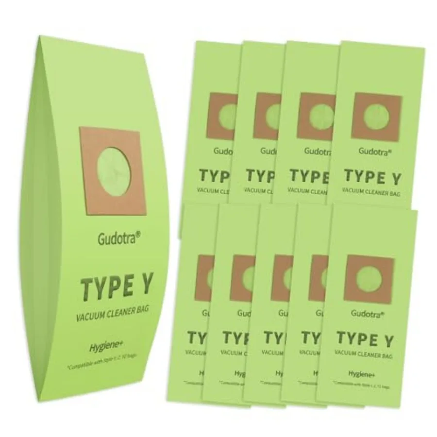10 Pack Type Y Vacuum Dust Cleaner Bags Replacement to Hoover WindTunnel Upright Style Y, Z, YZ Paper Bags Replace Part 4010100
10 Pack Type Y Vacuum Dust Cleaner Bags Replacement to Hoover WindTunnel Upright Style Y, Z, YZ Paper Bags Replace Part 4010100