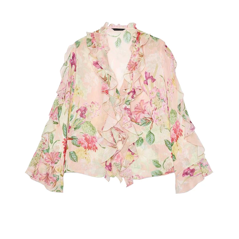 Spring Summer New Arrival Women's Long Sve V-Ne Floral Print Layered Decorative Drape irt Commute Loose Fit Polyester ...
Spring Summer New Arrival Women's Long Sve V-Ne Floral Print Layered Decorative Drape irt Commute Loose Fit Polyester ...