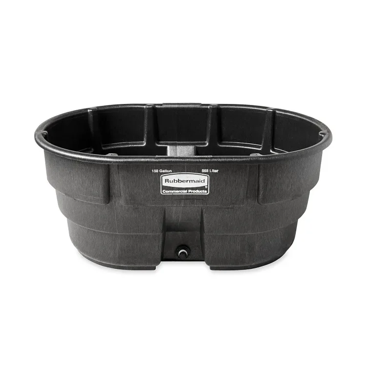 Good Commercial Products Stock Tank, 150-Gallons, Structural Foam, Heavy Duty Container, for LivestockAnimalCattle Feed & Water
Good Commercial Products Stock Tank, 150-Gallons, Structural Foam, Heavy Duty Container, for LivestockAnimalCattle Feed & Water