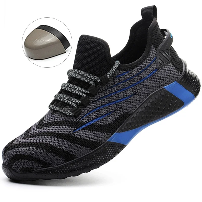 Men Lightweight Safety Sneakers Comfortable Breathable Anti-Puncture Construction Working Shoes Boots Steel Toe Work Shoes
Men Lightweight Safety Sneakers Comfortable Breathable Anti-Puncture Construction Working Shoes Boots Steel Toe Work Shoes