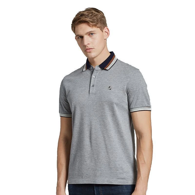 Aquascutum Casual Versatile ort Sve irt 00% Cotton Turn-down Collar Faionable Urban Busin Casual Youth Summer
Aquascutum Casual Versatile ort Sve irt 00% Cotton Turn-down Collar Faionable Urban Busin Casual Youth Summer