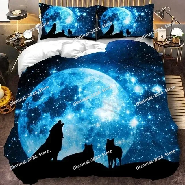3D Wolf Bedding Set Black White Duvet Cover For Adults Bedroom Luxury Comforter Set Queen King Size Aniaml Bed Set
3D Wolf Bedding Set Black White Duvet Cover For Adults Bedroom Luxury Comforter Set Queen King Size Aniaml Bed Set