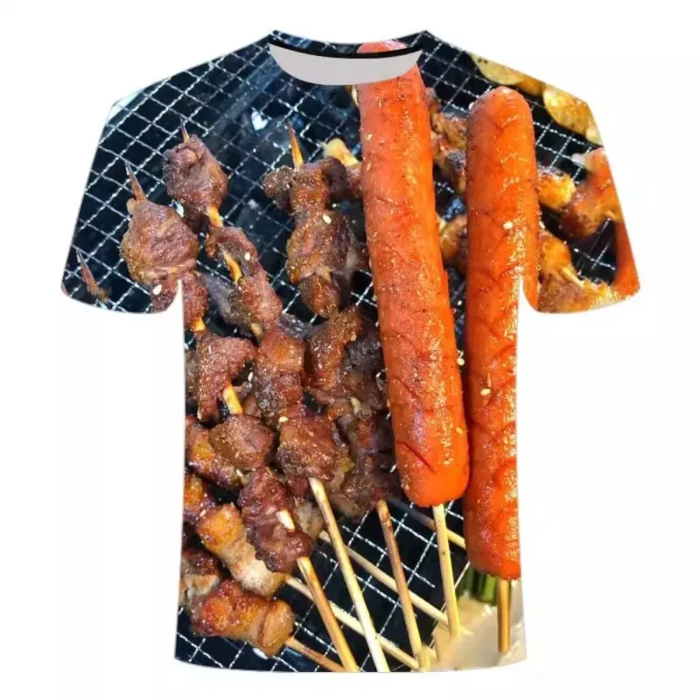 3d Men's and Women's Fashion Harajuku Street Clothing Short Sleeve Casual Loose Sports Breathable T-shirt
3d Men's and Women's Fashion Harajuku Street Clothing Short Sleeve Casual Loose Sports Breathable T-shirt