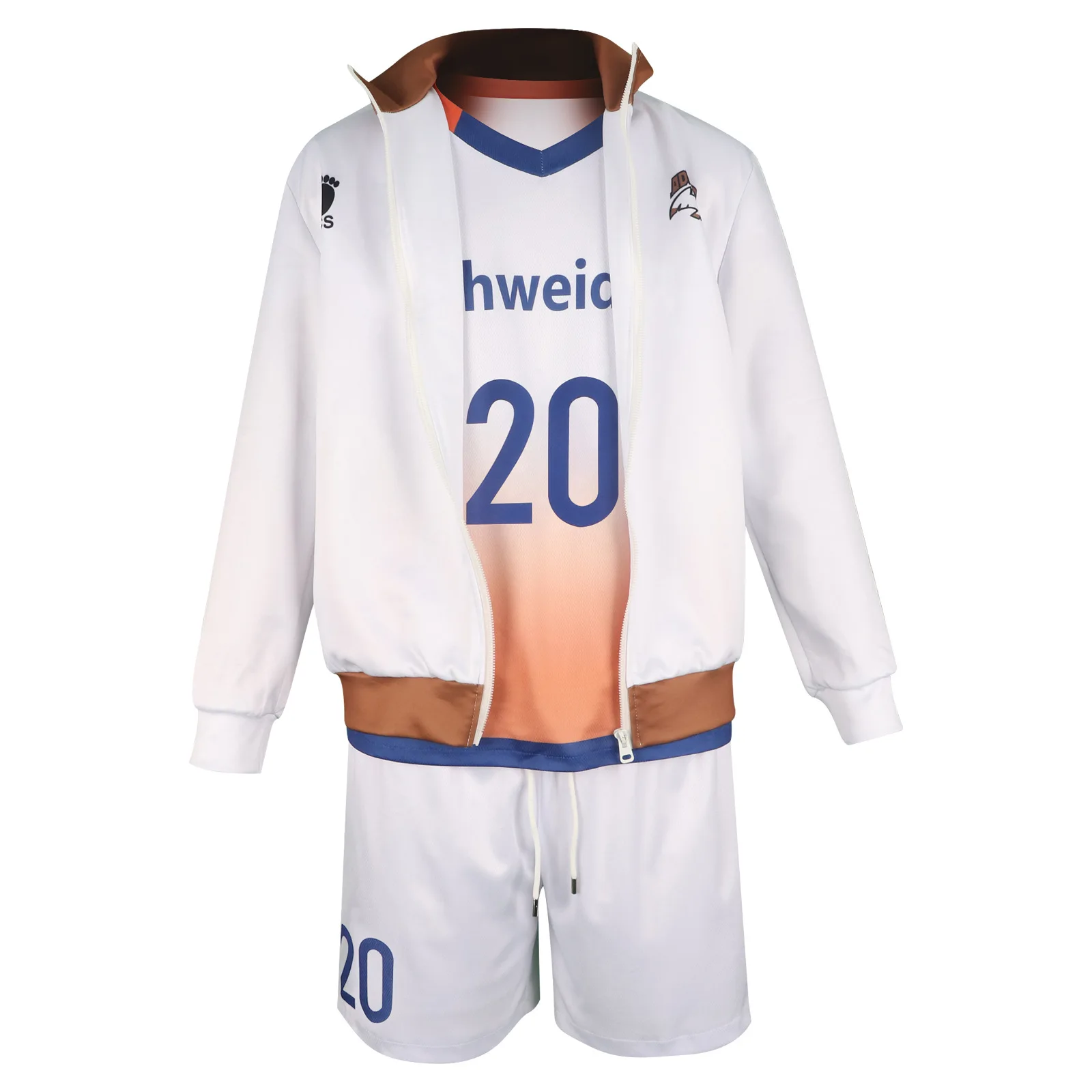 Teenagers Sportswear Jerseys Halloween Costume Men Volleyball Uniform Carnival Cosplay Costumes
Teenagers Sportswear Jerseys Halloween Costume Men Volleyball Uniform Carnival Cosplay Costumes