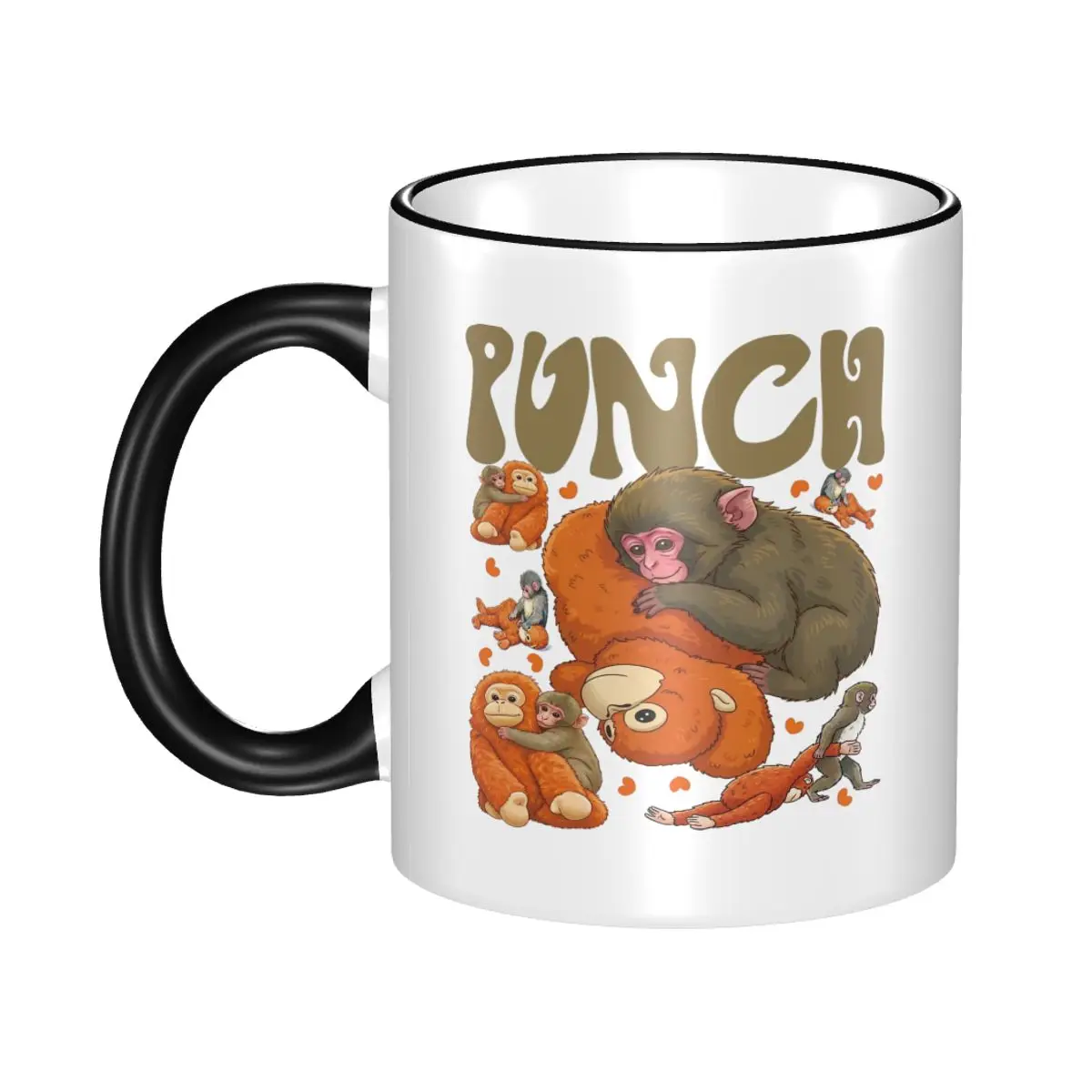 Punch Monkey And Oran-Mama Coffee Mugs Cute Cup For Bedroom
Punch Monkey And Oran-Mama Coffee Mugs Cute Cup For Bedroom