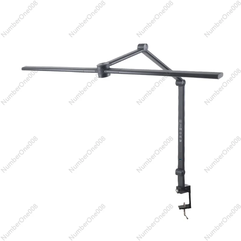 Dual-Head LED Clip Desk Lamp with Remote, Foldable Long Arm Reading Light with USB Port for Dormitory Office
Dual-Head LED Clip Desk Lamp with Remote, Foldable Long Arm Reading Light with USB Port for Dormitory Office