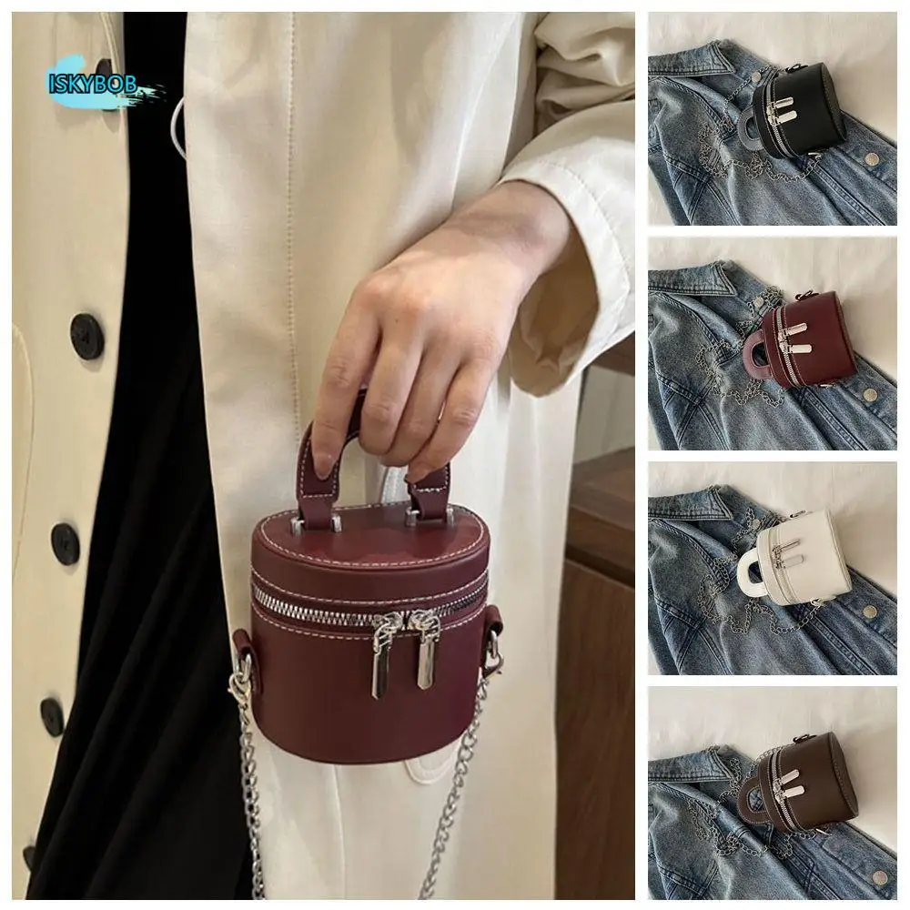 Solid Color Box Crossbody Bag Minority Design PU Leather Mini Lipstick Bag Shoulder Bag Metal Chain Clothes Match Bag Women
Solid Color Box Crossbody Bag Minority Design PU Leather Mini Lipstick Bag Shoulder Bag Metal Chain Clothes Match Bag Women