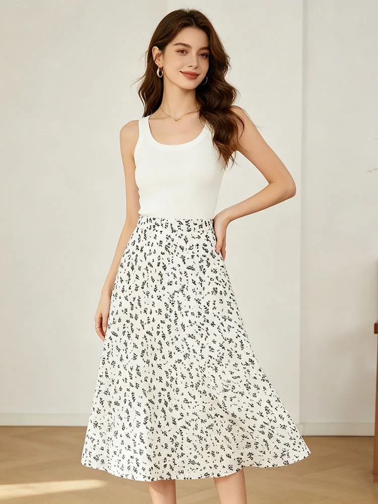 Women's Floral Printed Midi Skirt High Waist A-Line Long Skirt for Spring Summer Boho Beach Daily & Vacation
Women's Floral Printed Midi Skirt High Waist A-Line Long Skirt for Spring Summer Boho Beach Daily & Vacation