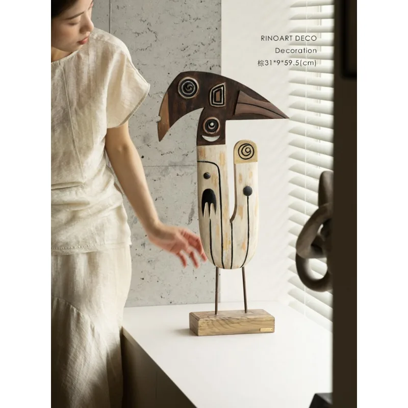 Handmade contrasting colors contemporary art original totem entrance living room ornament
Handmade contrasting colors contemporary art original totem entrance living room ornament