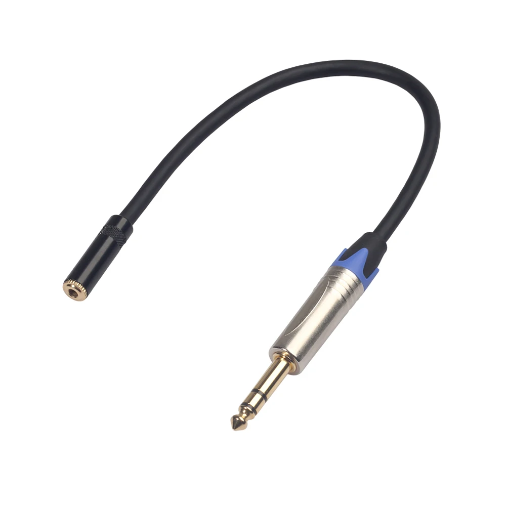 Gold Plated 6.35Mm To 3.5Mm Audio Cable Headphone Extension Adapter Microphone Karaoke -Thick Wire Earphone
Gold Plated 6.35Mm To 3.5Mm Audio Cable Headphone Extension Adapter Microphone Karaoke -Thick Wire Earphone