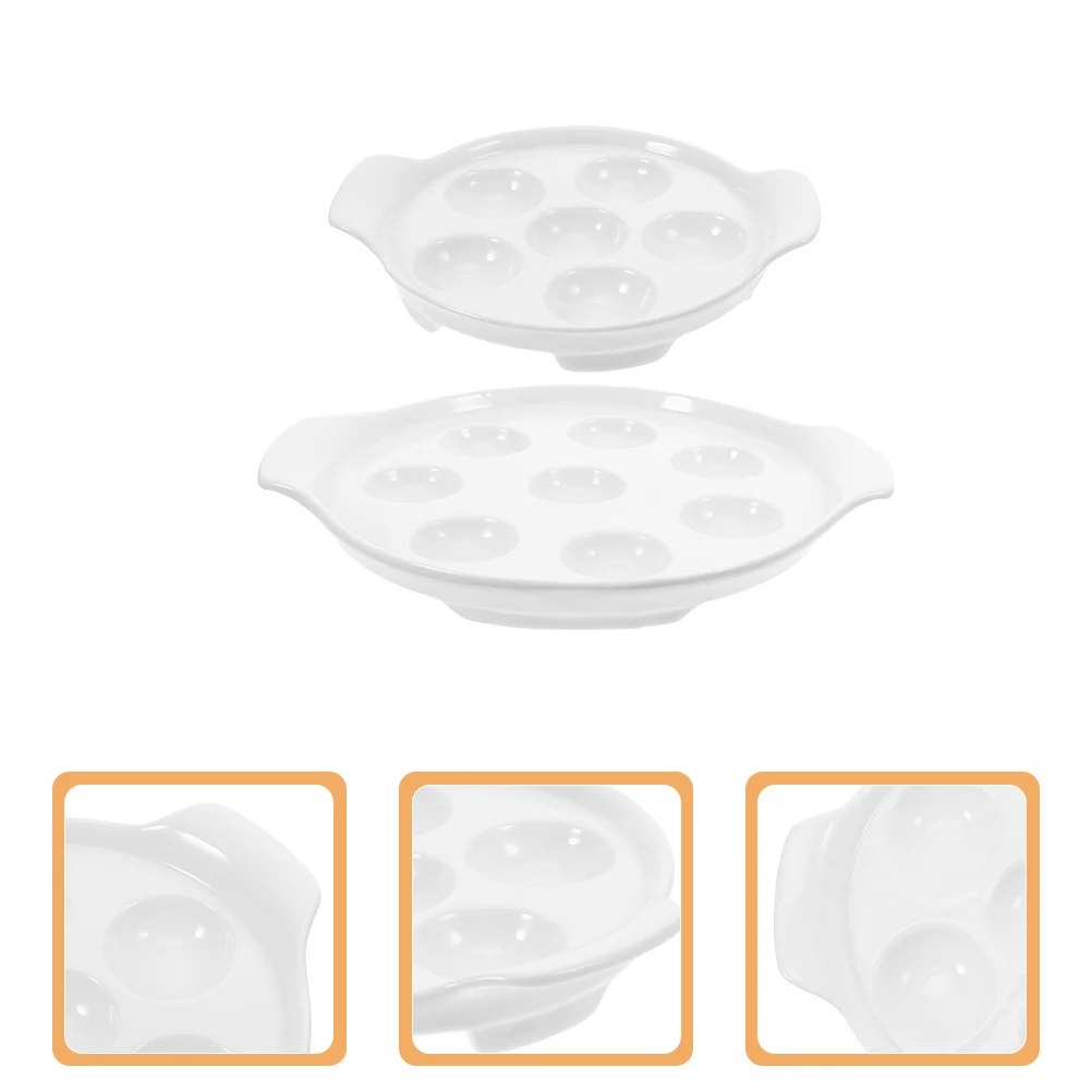 2 шт. белых керамических форм для запекания улиток в французском стиле, фарфоровая посуда для улиток, пригодная для использования в духовке
2 шт. белых керамических форм для запекания улиток в французском стиле, фарфоровая посуда для улиток, пригодная для использования в духовке