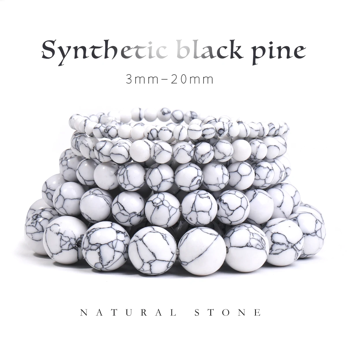 Syn White Turquoise 4/6/8/10/12/14/16mm For Handmade Diy Jewelry Making Bracelets Necklaces Factory Direct Wholesale Turquesa
Syn White Turquoise 4/6/8/10/12/14/16mm For Handmade Diy Jewelry Making Bracelets Necklaces Factory Direct Wholesale Turquesa