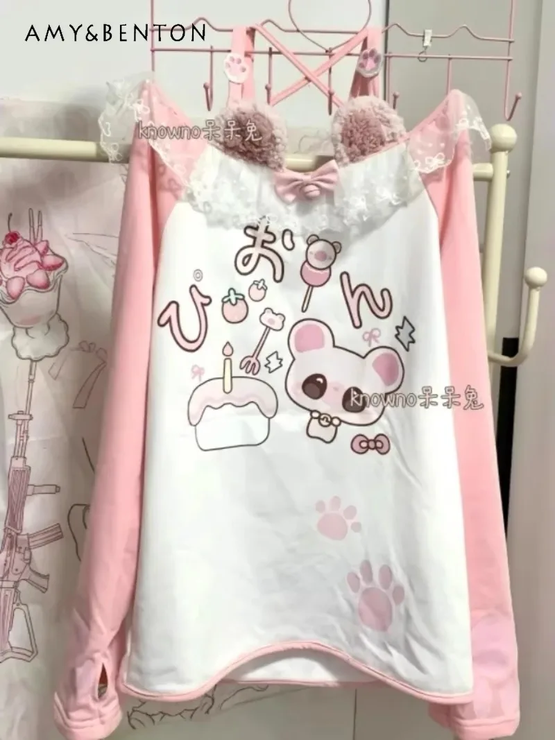 Japanese Summer House Subculture Two-dimensional Printing One-word Collar Neck Off The Shoulder Daughter Clothes T-shirt Women
Japanese Summer House Subculture Two-dimensional Printing One-word Collar Neck Off The Shoulder Daughter Clothes T-shirt Women