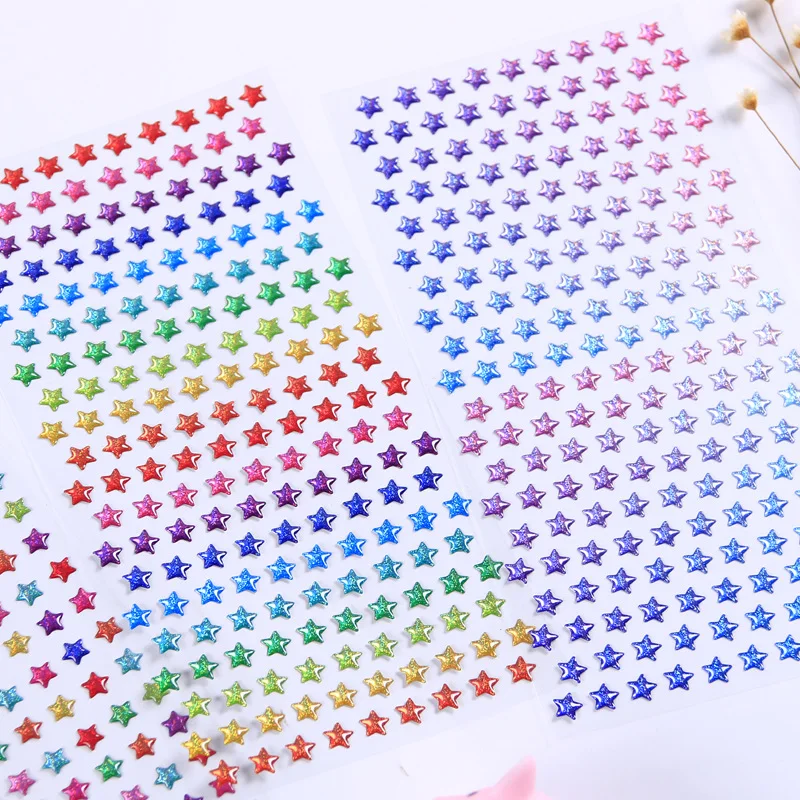 Crystal Star Stickers - Colorful 3D Glitter Stars for Kids Crafts, Kindergarten Reward Stickers, Scrapbook & Photo Album Decor
Crystal Star Stickers - Colorful 3D Glitter Stars for Kids Crafts, Kindergarten Reward Stickers, Scrapbook & Photo Album Decor