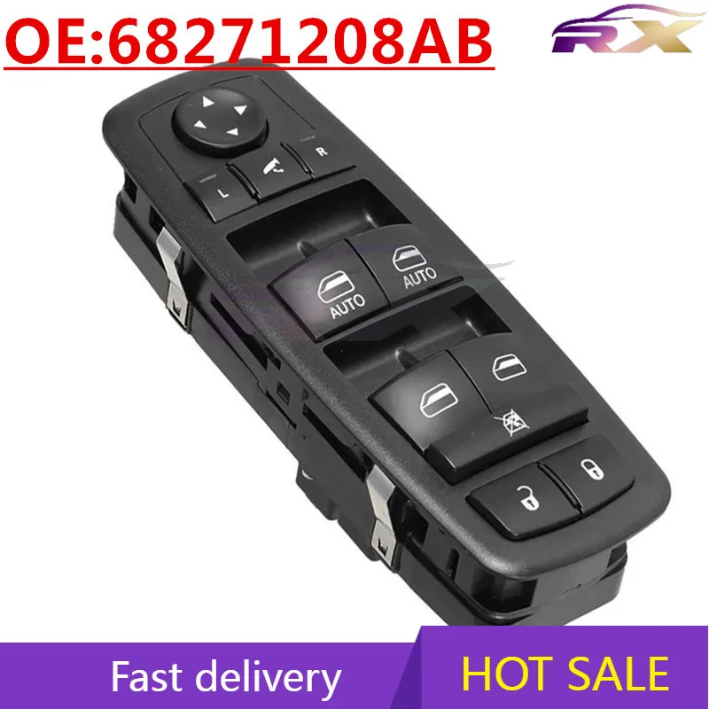 OEM:68271208AB Suitable For 2013-2019 Jeep Cherokee Automobile Window Glass Lifter Switch Assembly
OEM:68271208AB Suitable For 2013-2019 Jeep Cherokee Automobile Window Glass Lifter Switch Assembly