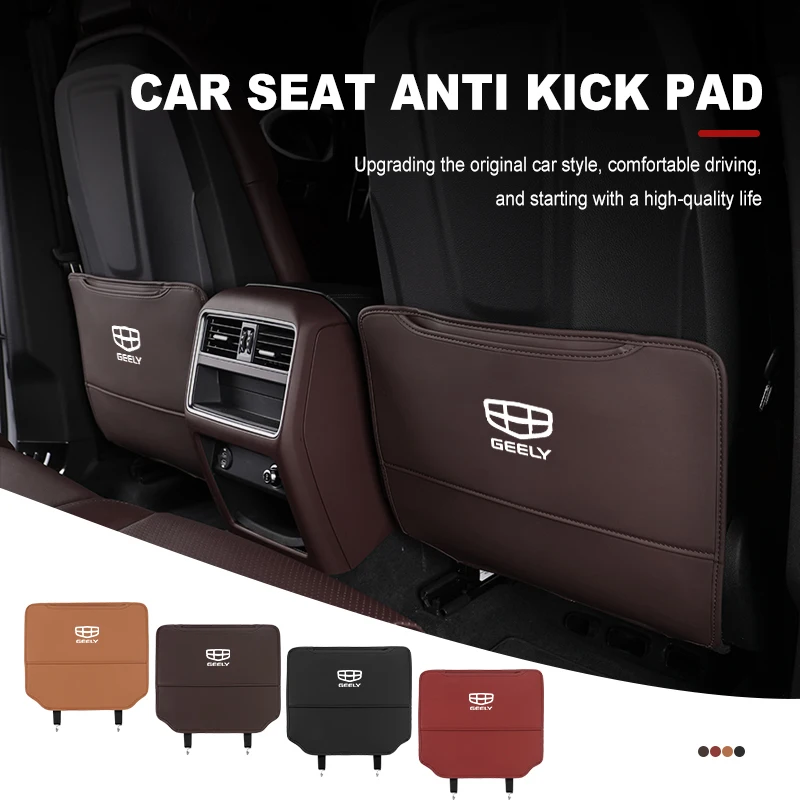 Car Seat Anti Kick Pad Cover Rear Seatback Protector Organizer For Geely Atlas pro Tugella Emgrand ec7 Coolray Geometry c gc9
Car Seat Anti Kick Pad Cover Rear Seatback Protector Organizer For Geely Atlas pro Tugella Emgrand ec7 Coolray Geometry c gc9