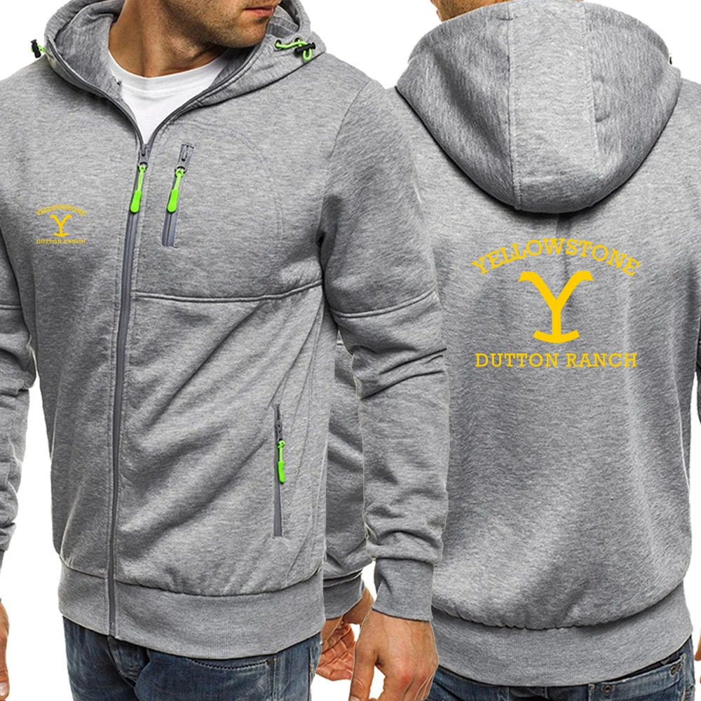 2025 High Street Fashion Hoodies Spring And Autumn Hooded Trendy Coat Men's Hot Yellowstone Dutton Logo Print Versatile Jacket
2025 High Street Fashion Hoodies Spring And Autumn Hooded Trendy Coat Men's Hot Yellowstone Dutton Logo Print Versatile Jacket