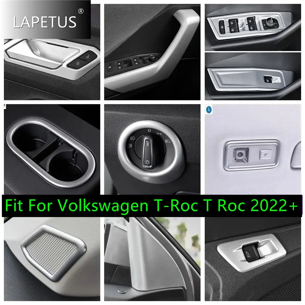 Pillar A Speaker / Gear Box / Water Cup / Light Control Panel Cover Trim For VW T-Roc T Roc 2022 2023 2024 Car Matte Accessories
Pillar A Speaker / Gear Box / Water Cup / Light Control Panel Cover Trim For VW T-Roc T Roc 2022 2023 2024 Car Matte Accessories