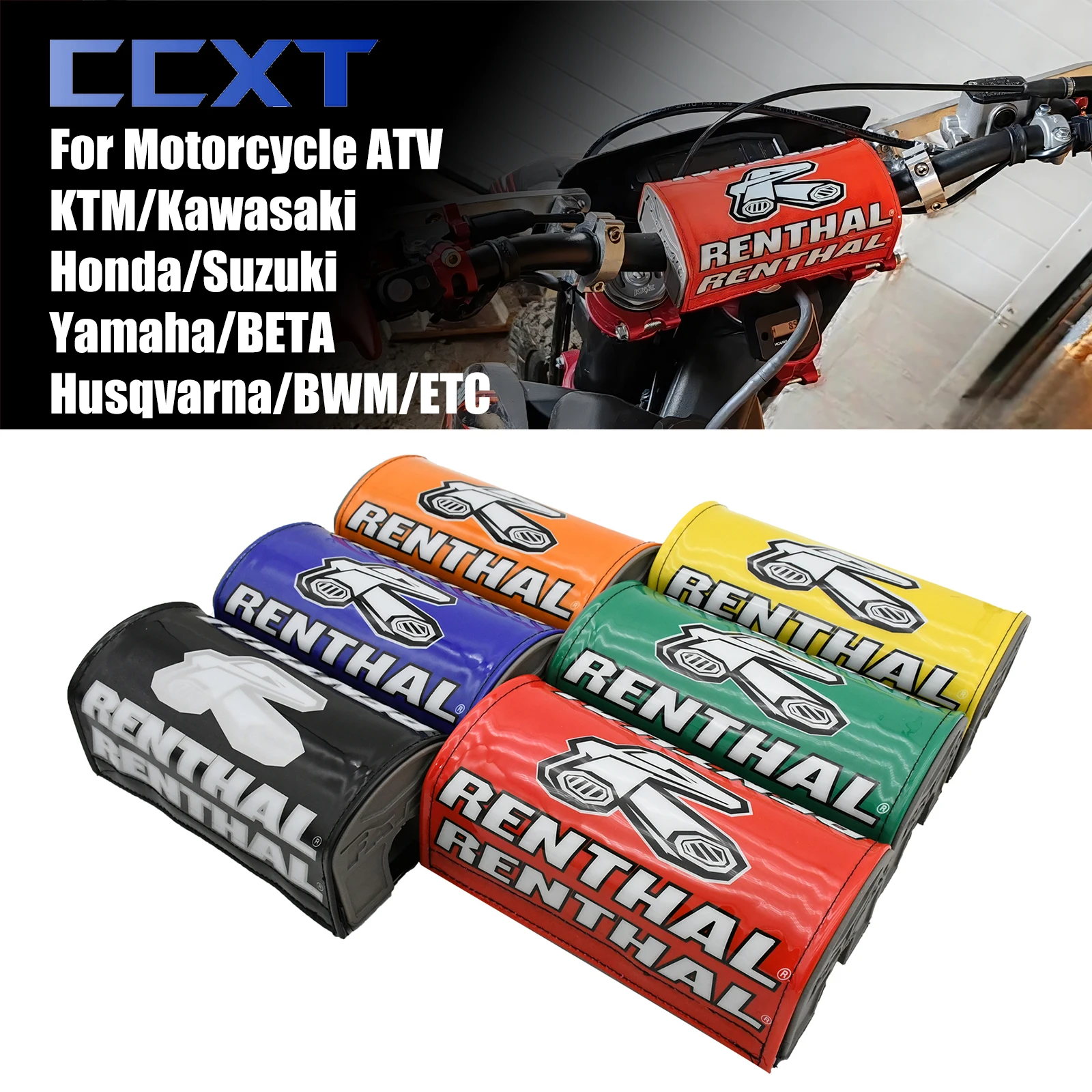 Motorcycle Handlebar Pad Foam Handle Bar Protection Motorbike Handlebars For Honda Yamaha Kawasaki KTM Husqvarna TE FE TC FC TX
Motorcycle Handlebar Pad Foam Handle Bar Protection Motorbike Handlebars For Honda Yamaha Kawasaki KTM Husqvarna TE FE TC FC TX