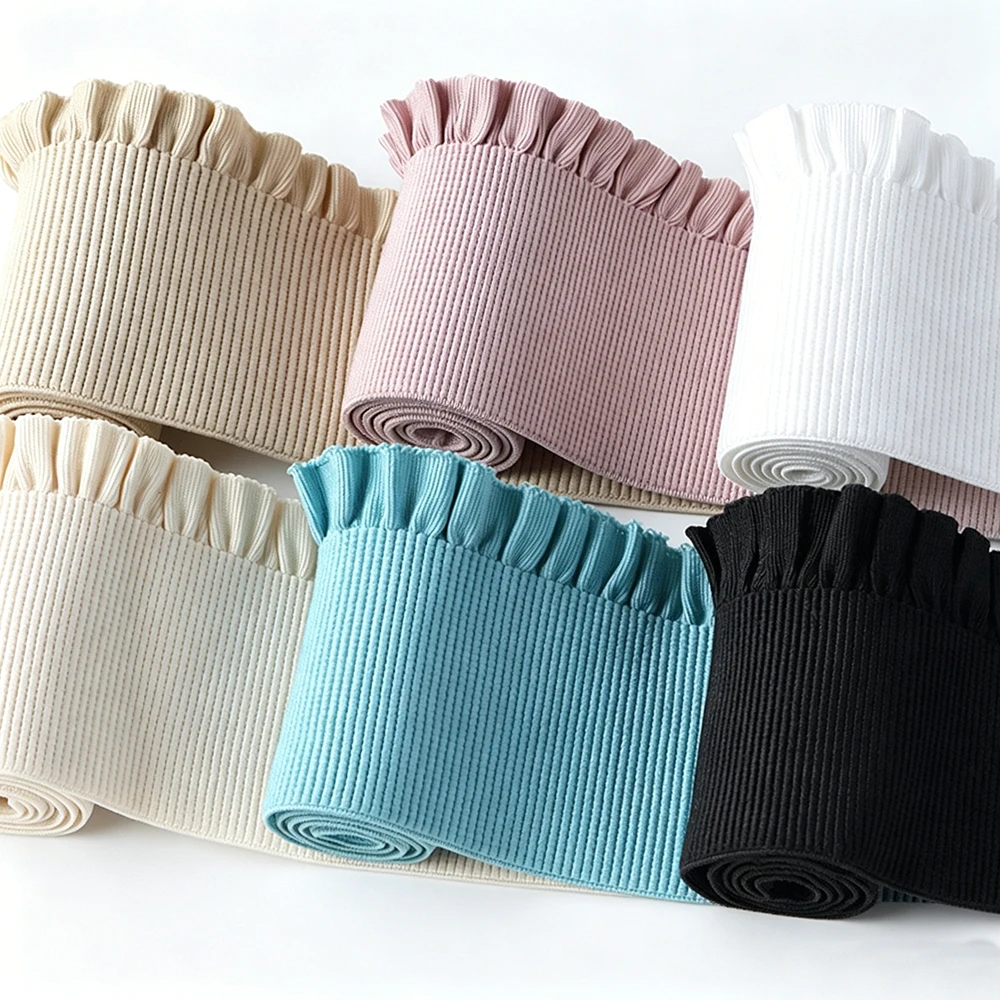 6cm Pleated Ruffles Lace Trim Elastic Band For Sewing Clothing Pants Hat Bag diy Crafts Black Elastic Rubber Pink Stretch Ribbon
6cm Pleated Ruffles Lace Trim Elastic Band For Sewing Clothing Pants Hat Bag diy Crafts Black Elastic Rubber Pink Stretch Ribbon