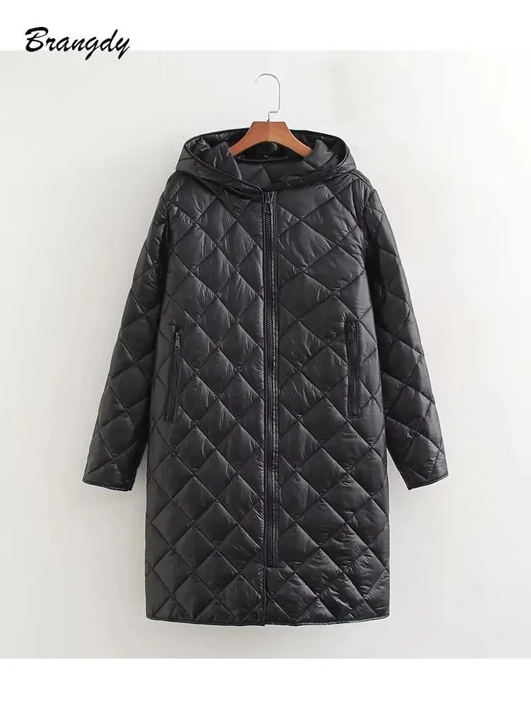 Traf Long Parkas For Women's Hoodies Jackets Vintage Coats Qulited Overcoat Female Solid Outwear Pockets Long Sleeves Long Coat
Traf Long Parkas For Women's Hoodies Jackets Vintage Coats Qulited Overcoat Female Solid Outwear Pockets Long Sleeves Long Coat