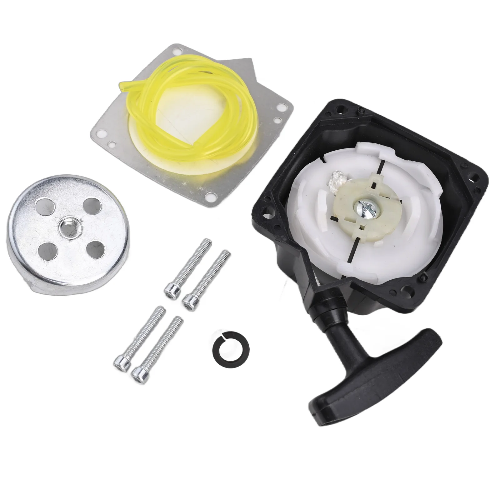 Pull Plate Starter Kit with 7 Components for For brush Cutters and Lawn Mowers Built for Long Lasting Durability and Efficiency
Pull Plate Starter Kit with 7 Components for For brush Cutters and Lawn Mowers Built for Long Lasting Durability and Efficiency