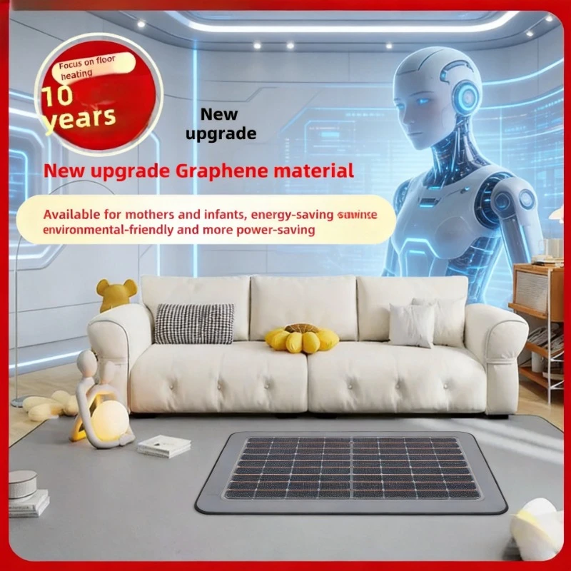 Winter Graphene Carbon Crystal Heating Floor Mat Electric Warm Carpet For Living Room Yoga Household Use
Winter Graphene Carbon Crystal Heating Floor Mat Electric Warm Carpet For Living Room Yoga Household Use
