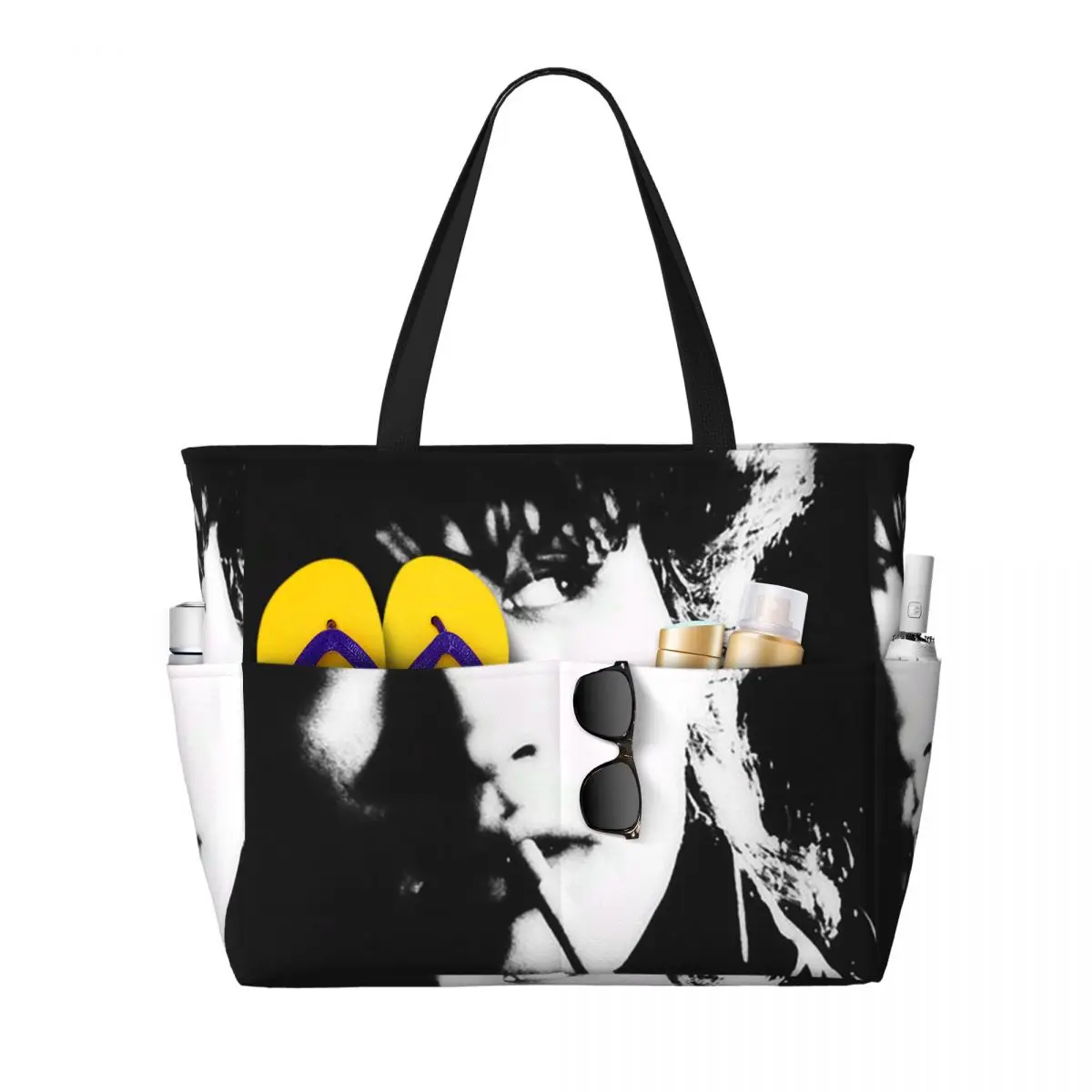 Viktor Tsoi Russia Music Rock Band Kino Beach Tote Bag Sport Gym Yoga Duffle Large Tote Bag Women Travel Bag Fitness bag
Viktor Tsoi Russia Music Rock Band Kino Beach Tote Bag Sport Gym Yoga Duffle Large Tote Bag Women Travel Bag Fitness bag