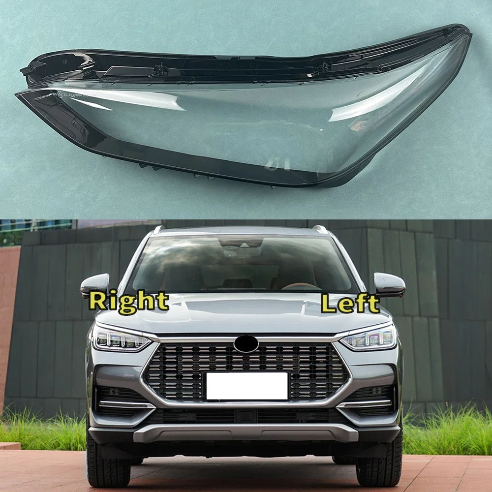 For BYD Song Plus 2019 2020 Car Front Headlight Lens Cover Auto Shell Headlamp Lampshade glass Lampcover Head lamp light cover
For BYD Song Plus 2019 2020 Car Front Headlight Lens Cover Auto Shell Headlamp Lampshade glass Lampcover Head lamp light cover