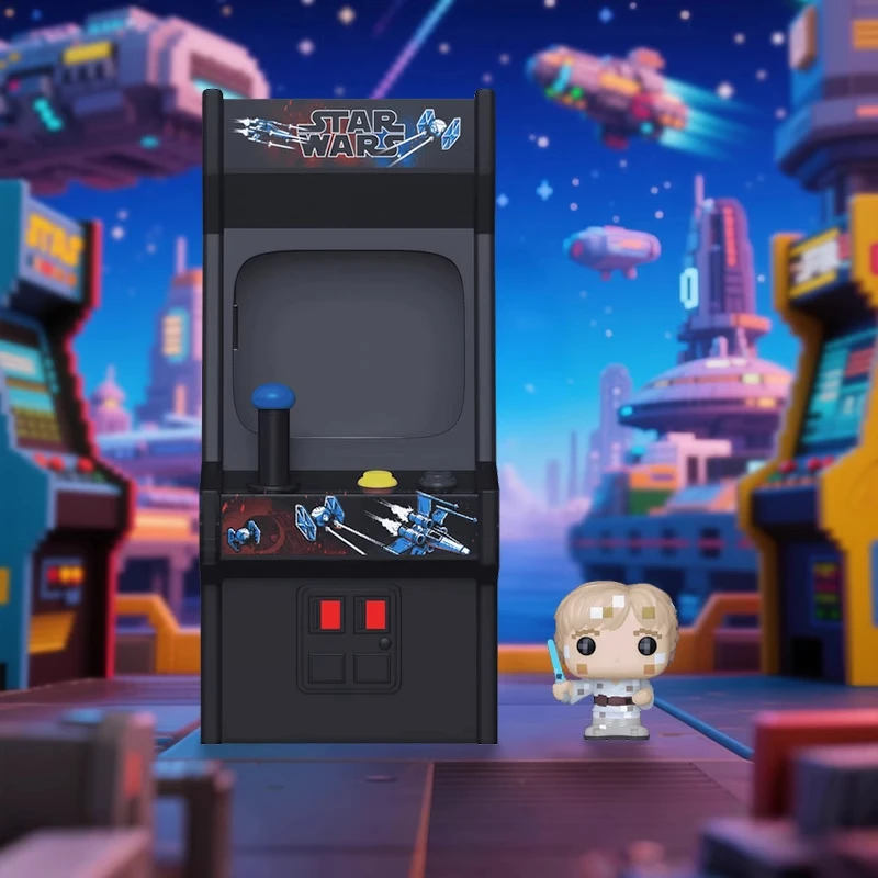 Подлинное издание FUNKO POP Star Wars Luke Mini Arcade Аниме Экшн Настольное украшение Орнамент Модель Игрушки Коллекционная модель 
Подлинное издание FUNKO POP Star Wars Luke Mini Arcade Аниме Экшн Настольное украшение Орнамент Модель Игрушки Коллекционная модель